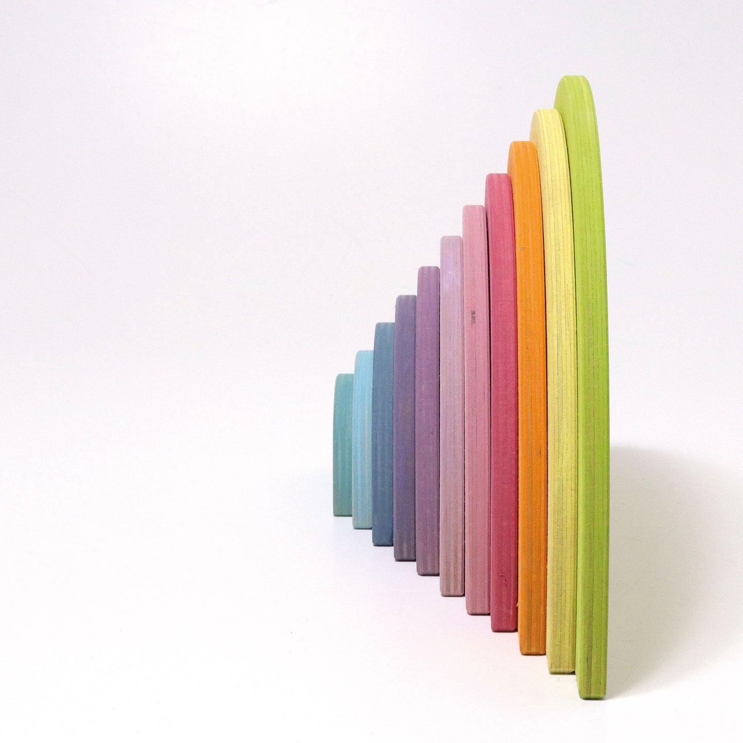 Grimm's wooden semi circles-Pastel