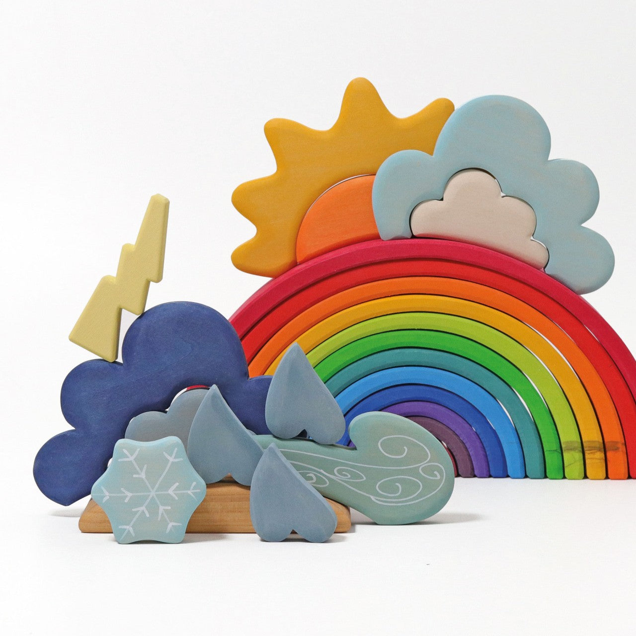 Grimm's wooden building set- Weather