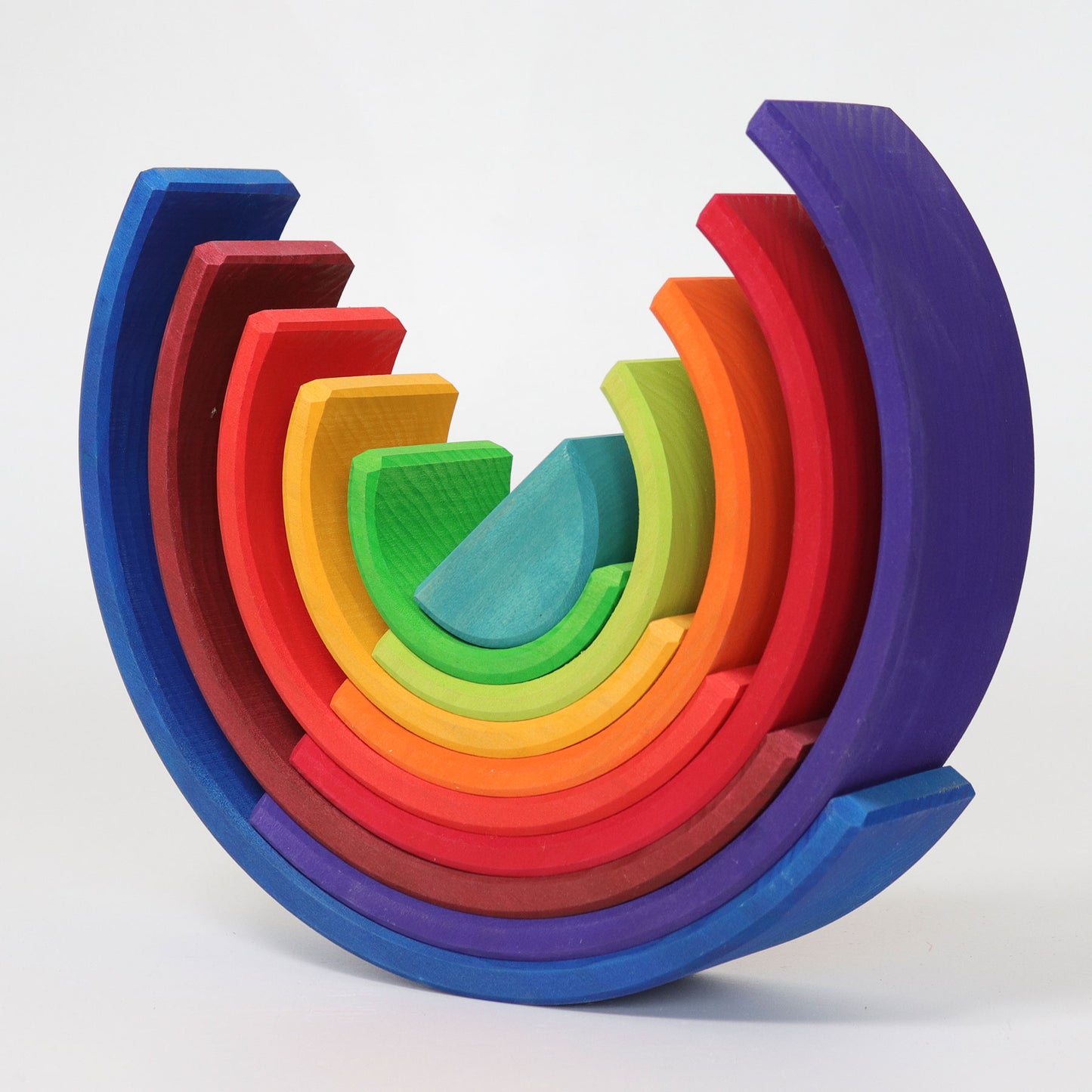 Grimm's wooden counting rainbow