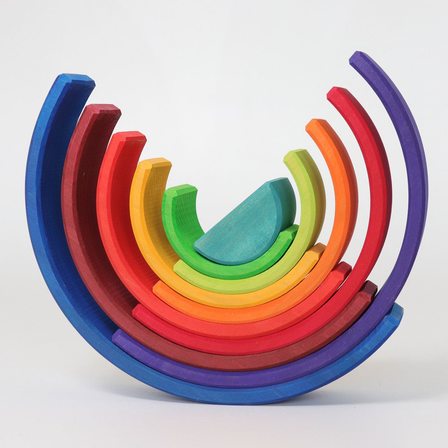 Grimm's wooden counting rainbow