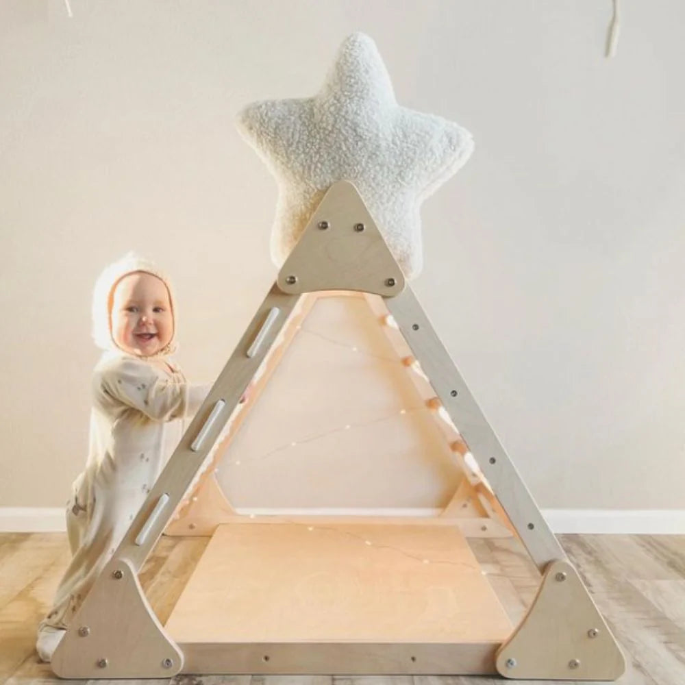 Wooden pikler climber triangle - Large