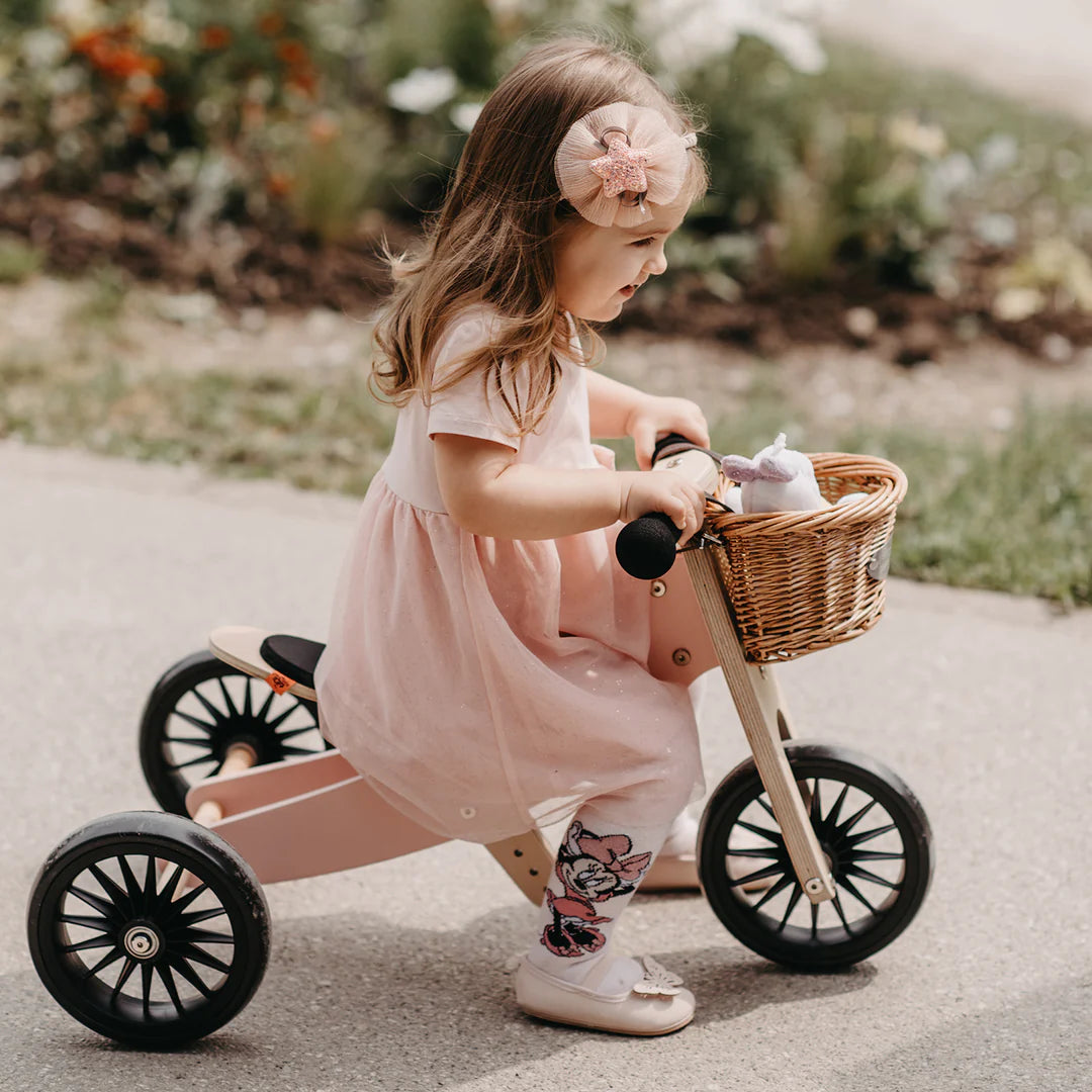 2-in-1 Tiny Tot Plus tricycle & balance bike - Rose