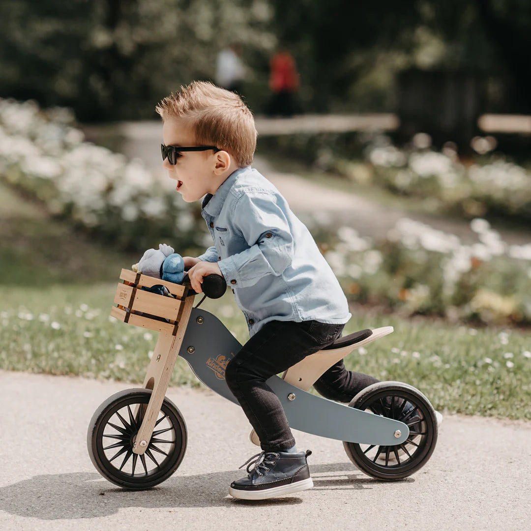 2-in-1 Tiny Tot Plus tricycle & balance bike - Slate Blue