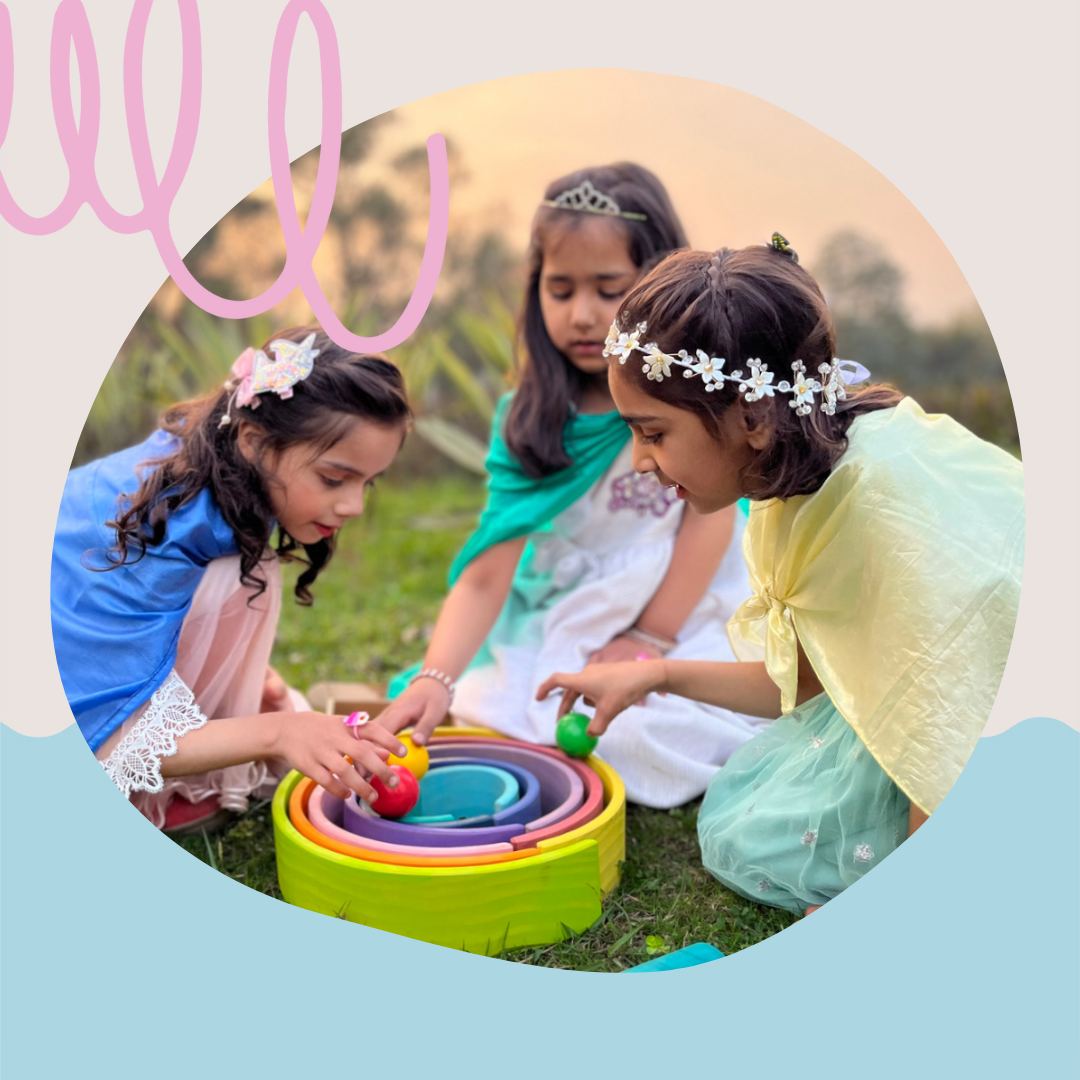 Waldorf play silks set-Bright
