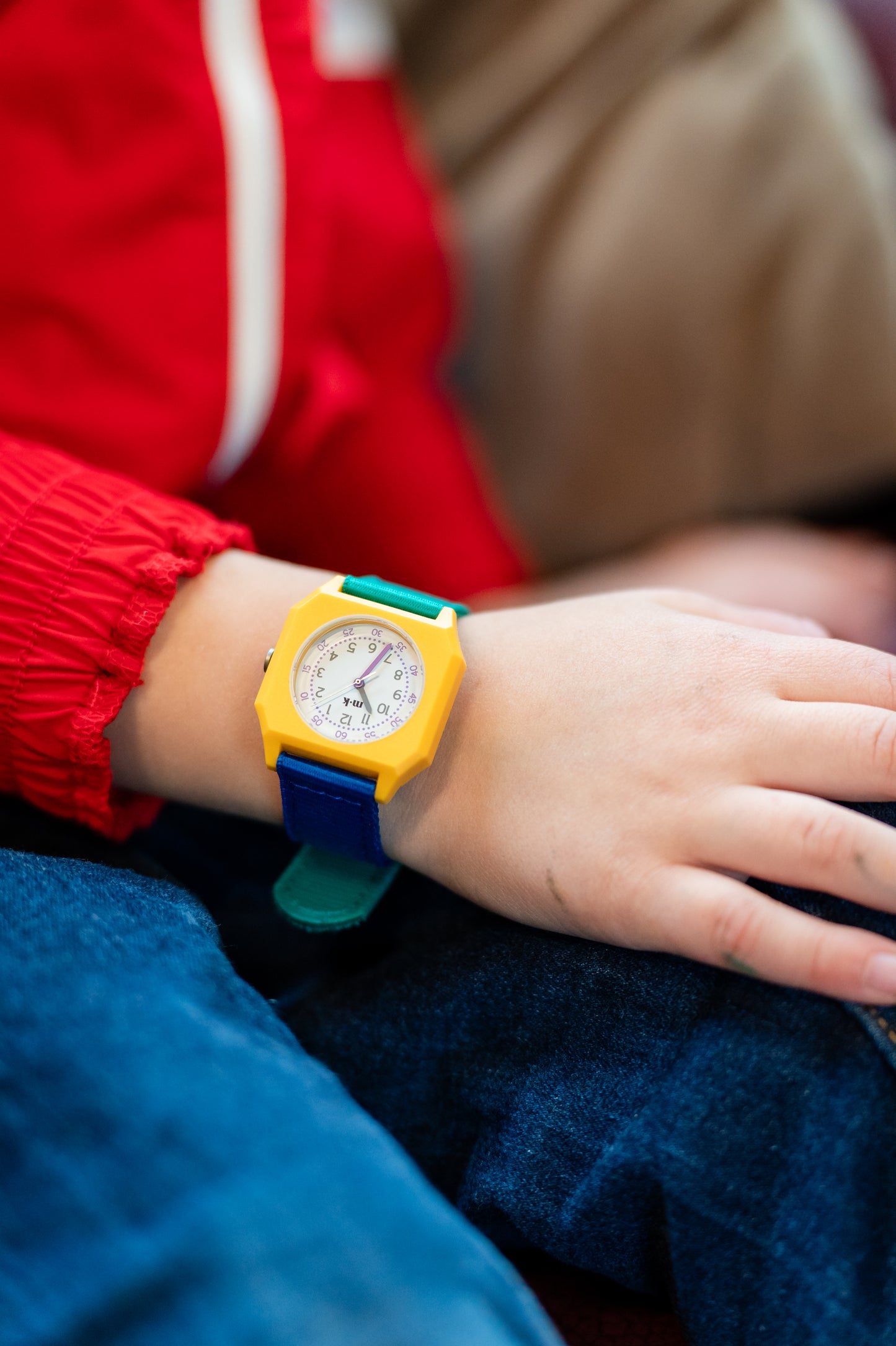 Mini Kyomo yellow blue green eco-friendly kids watch- Banana Haven