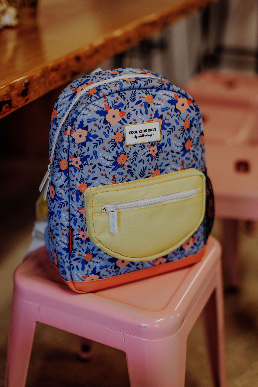 Recycled plastic bottles kids backpack- Mini Champetre