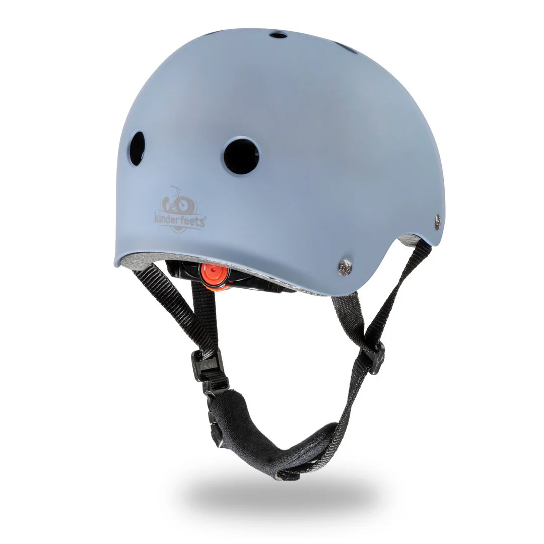 Adjustable kids bike helmet-Matte Slate Blue