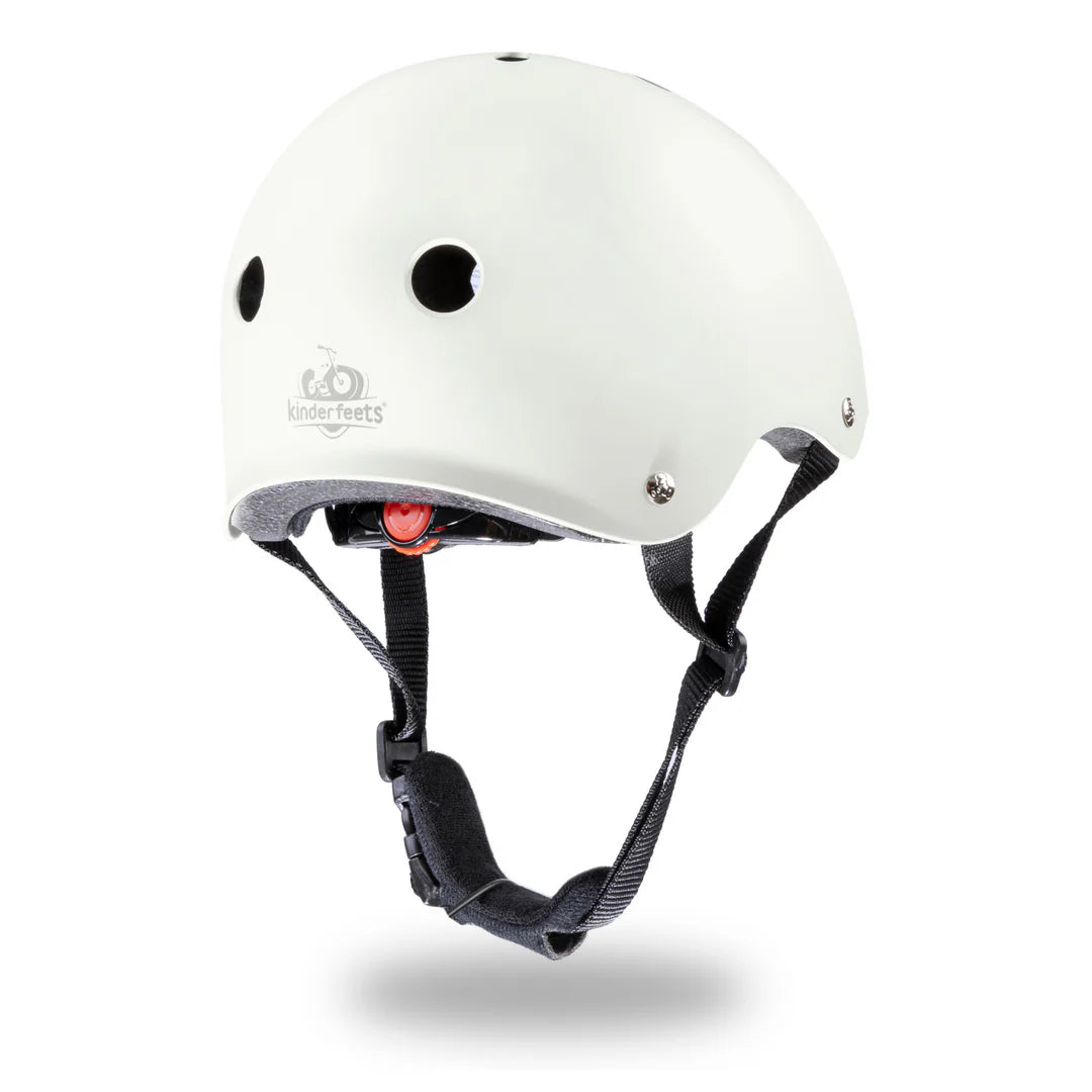 Adjustable kids bike helmet-Matte White