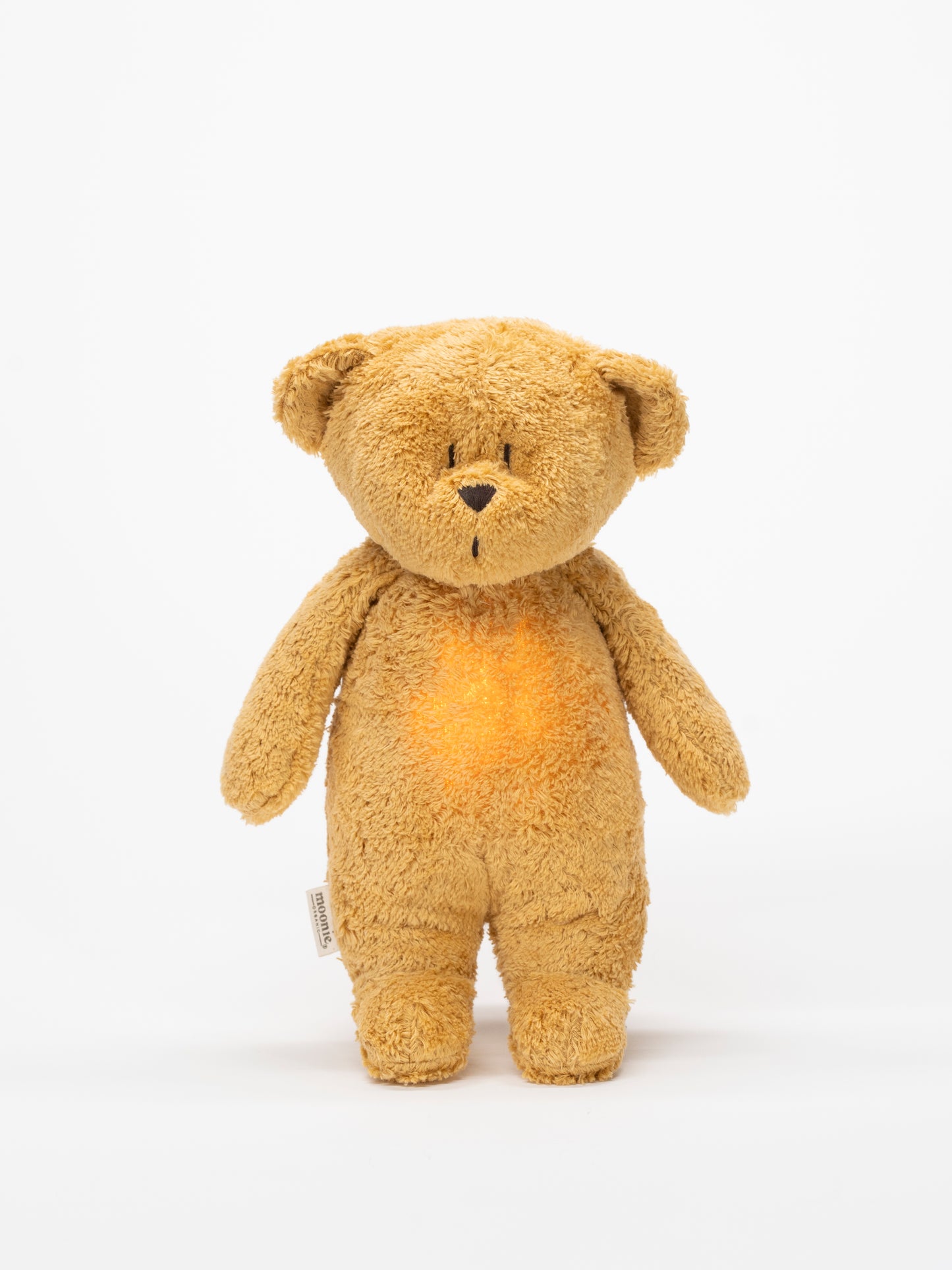 Organic humming bear soft toy and lamp- Honey