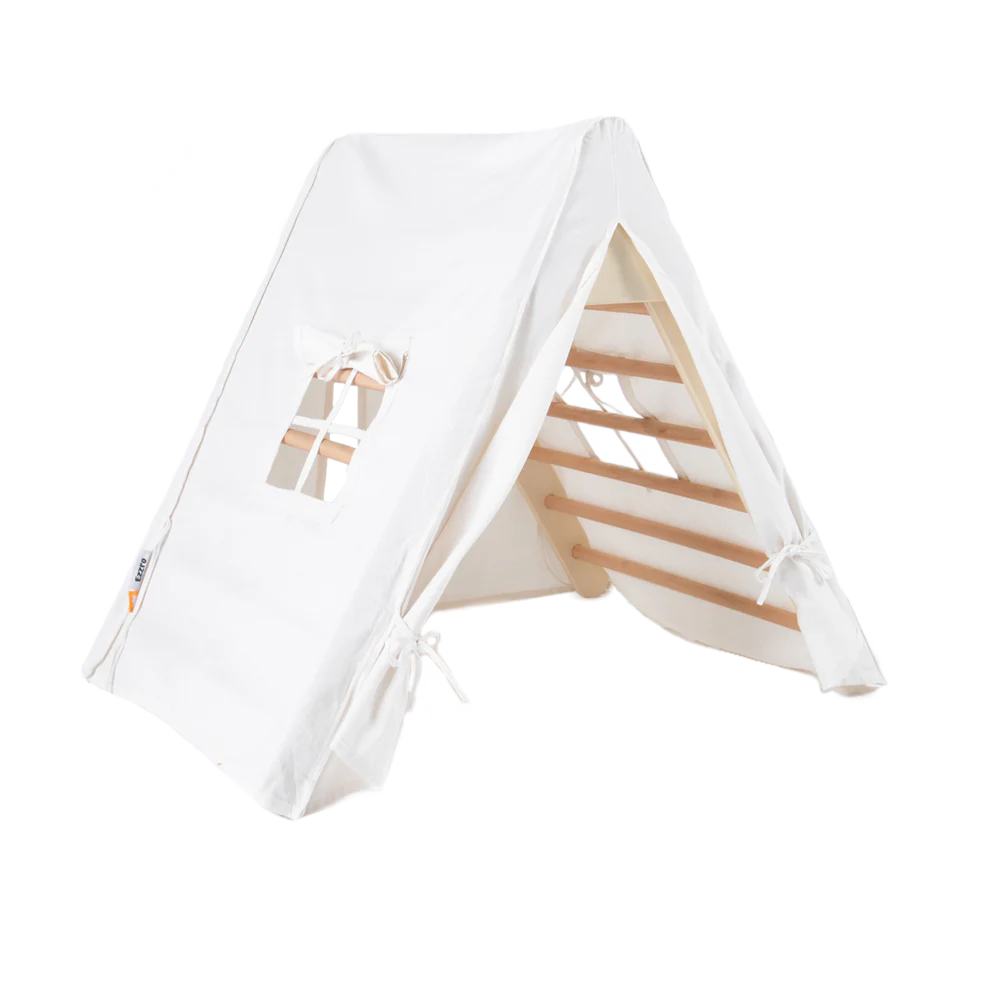 Off white play tent compatible with Medium Pikler