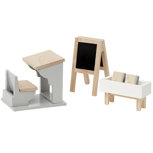 Doll house play furniture- School