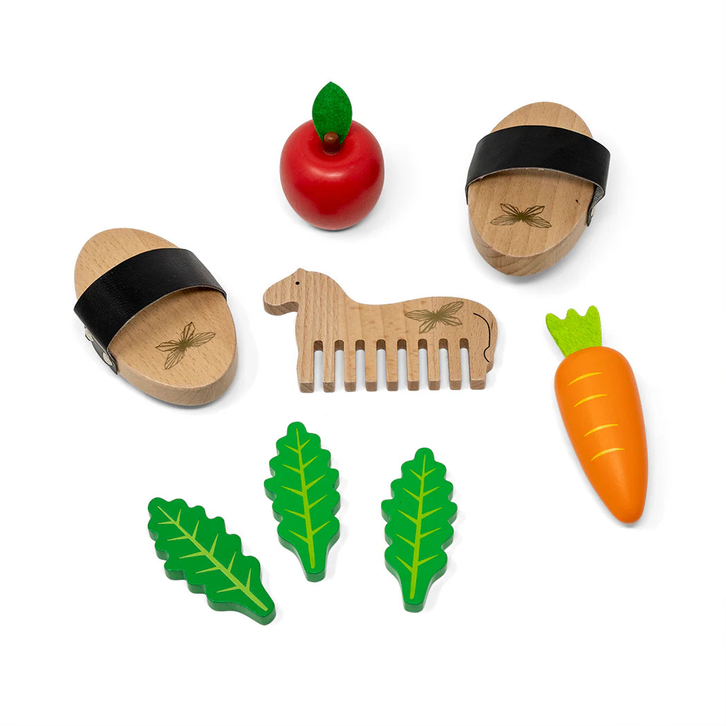 Hobby horse care set- set of 8