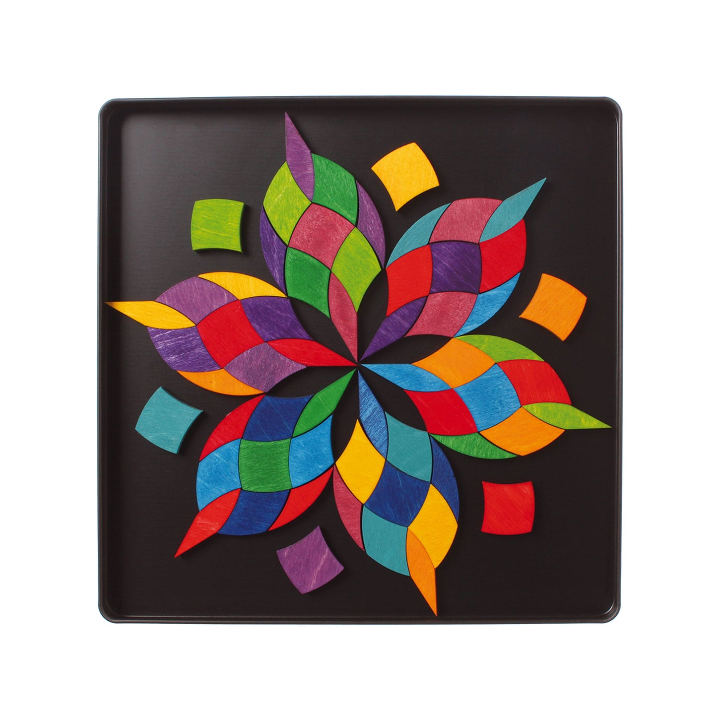 Grimm's wooden magnetic puzzle color spiral
