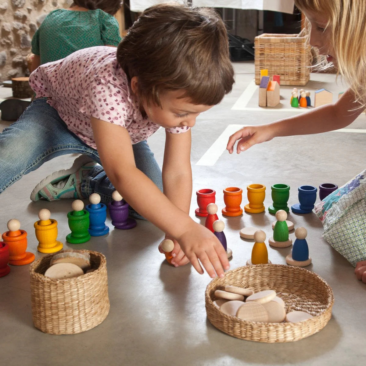 Wooden Nins, mates & coins