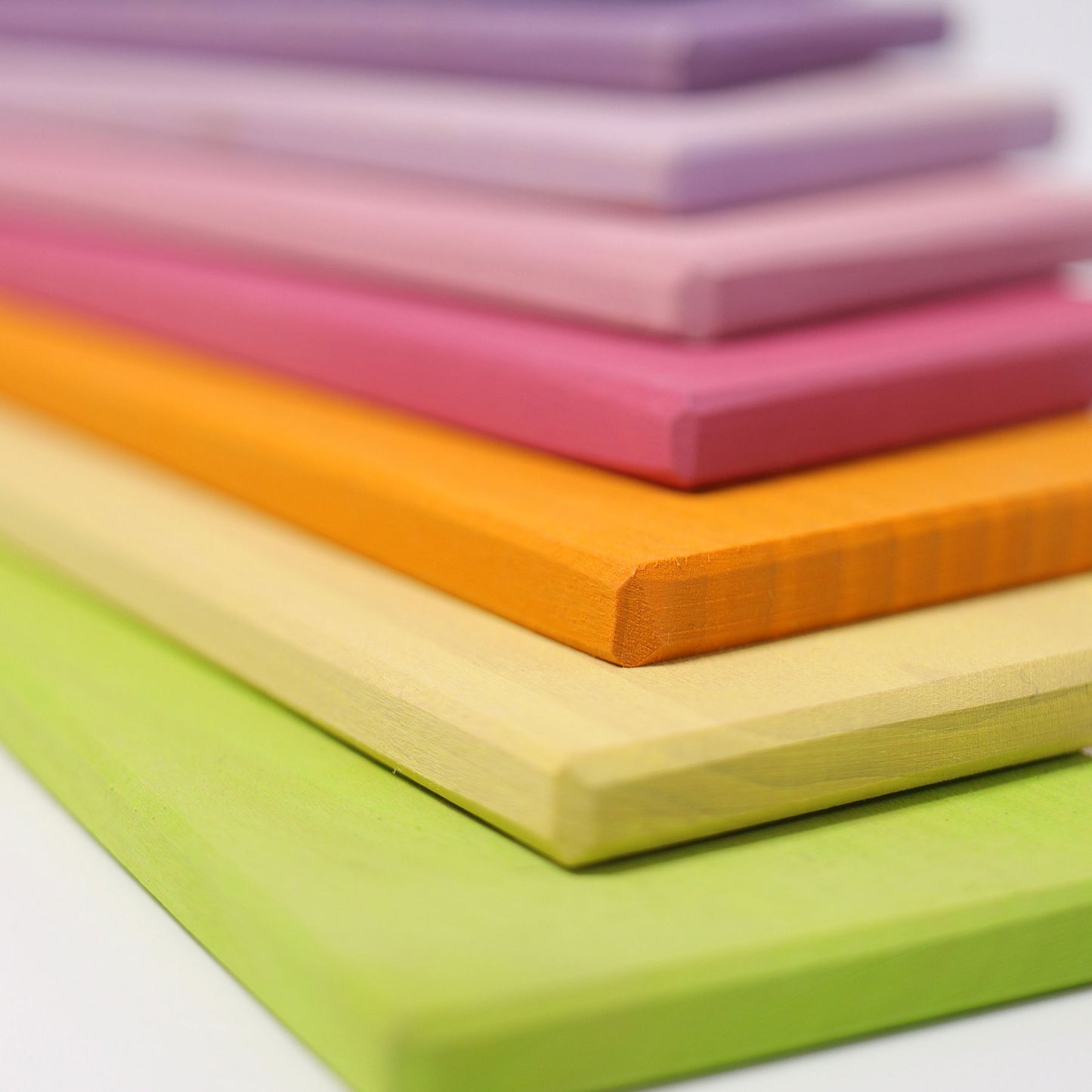 Grimm's wooden building boards- Pastel