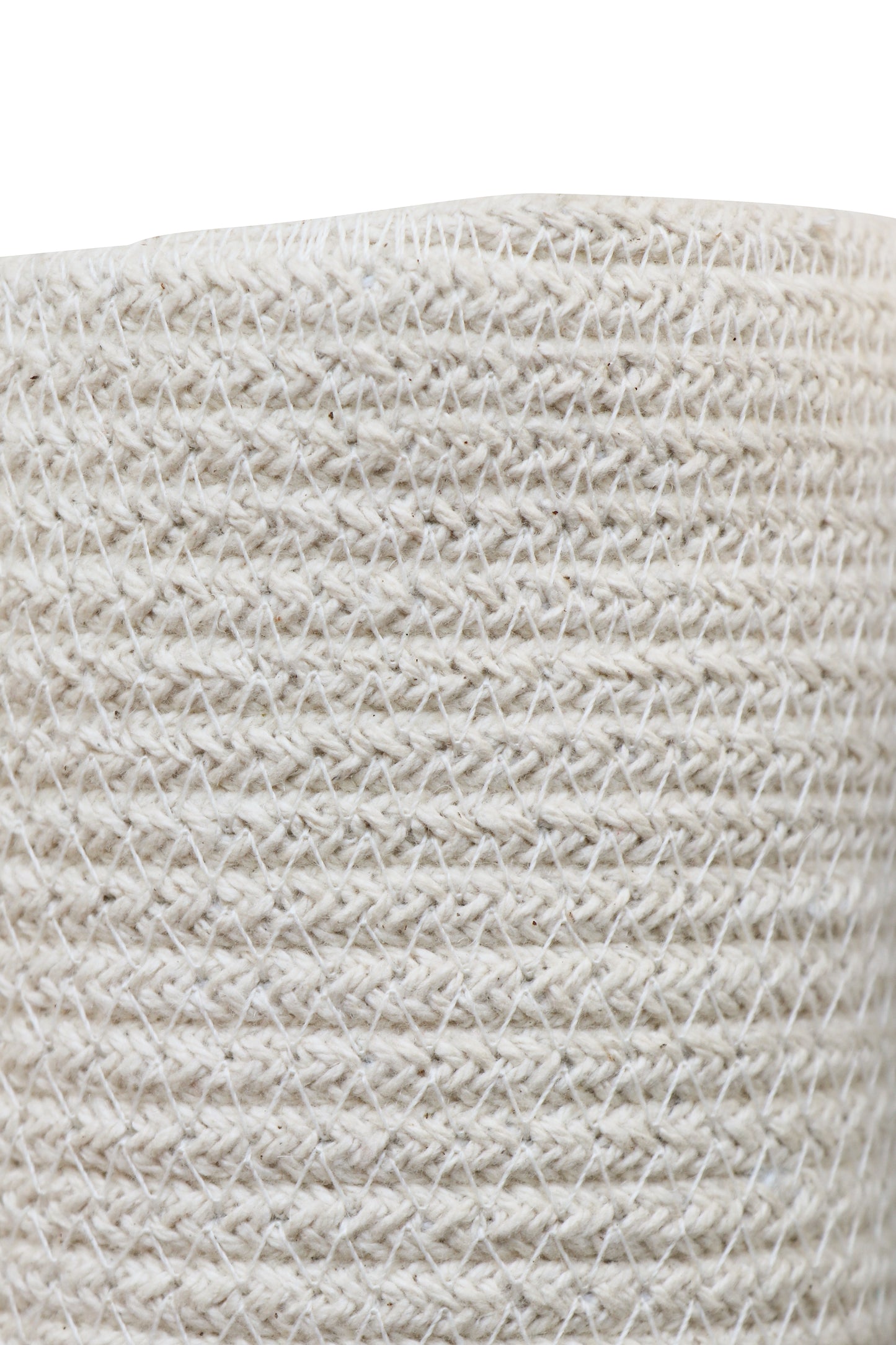 Trio of crib storage baskets- Vanilla