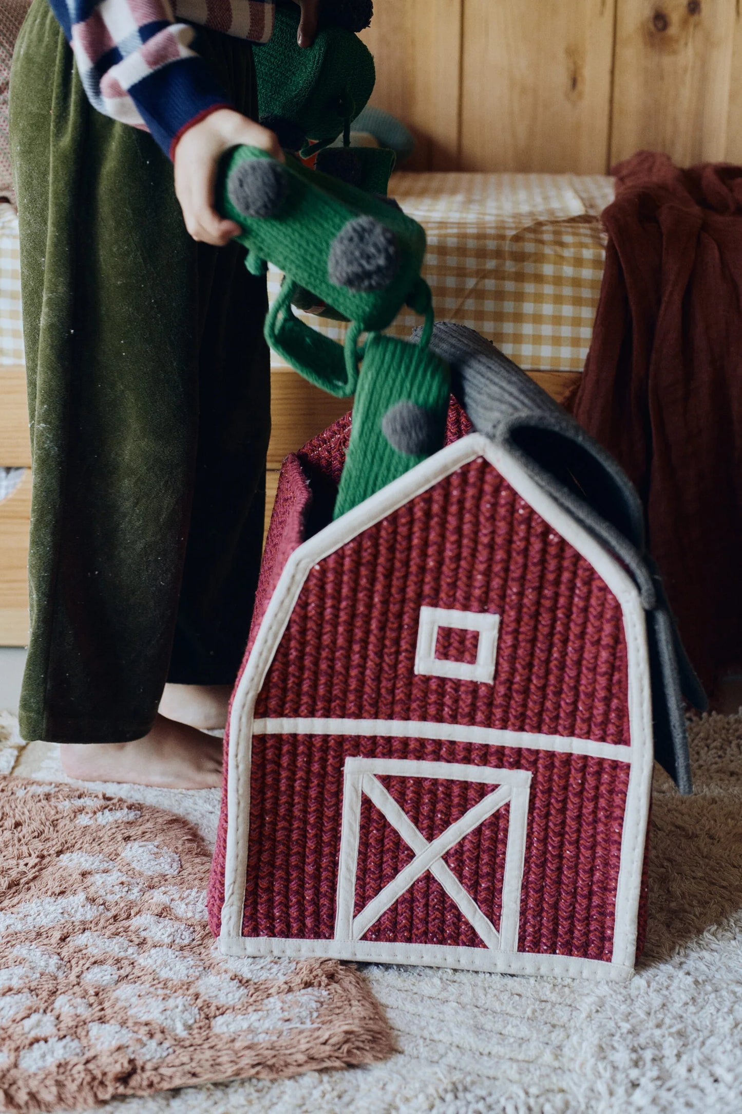 Storage basket farmhouse