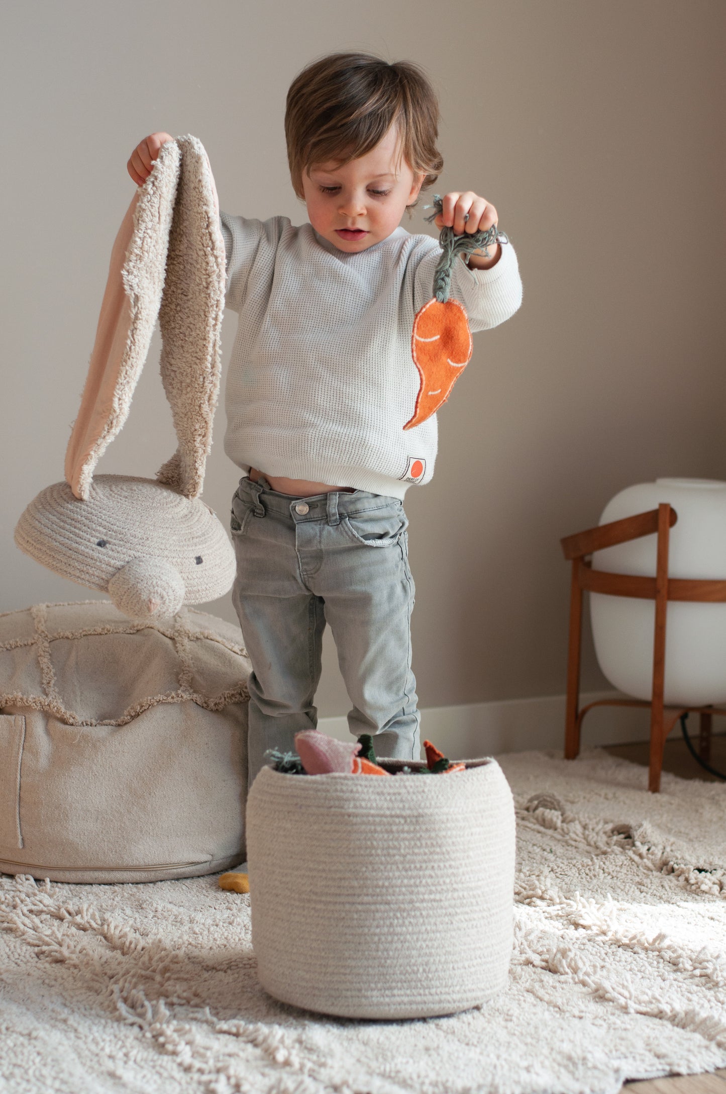 Rita the rabbit-Storage basket