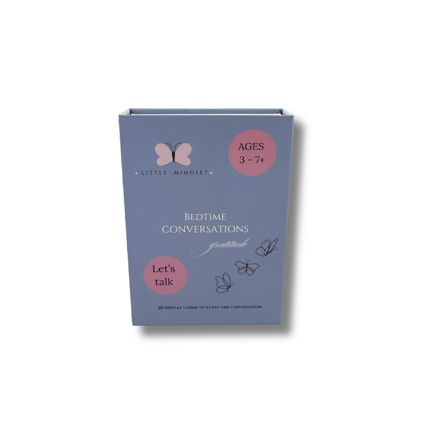 Bedtime Conversations & Gratitude flashcards set