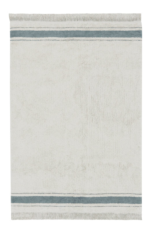 Washable rug-Gastro vintage blue