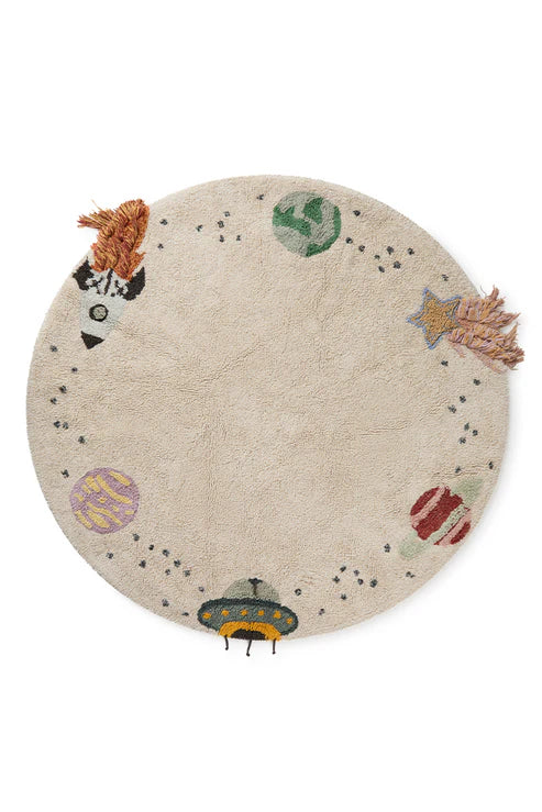 Washable Rug Interstellar Journey