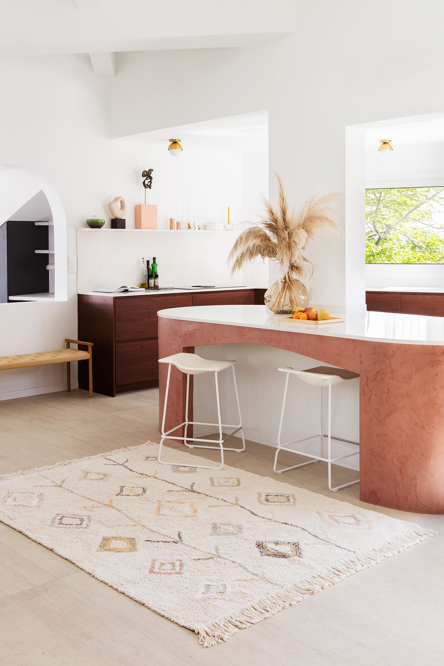 Kaarol Earth washable rug- L