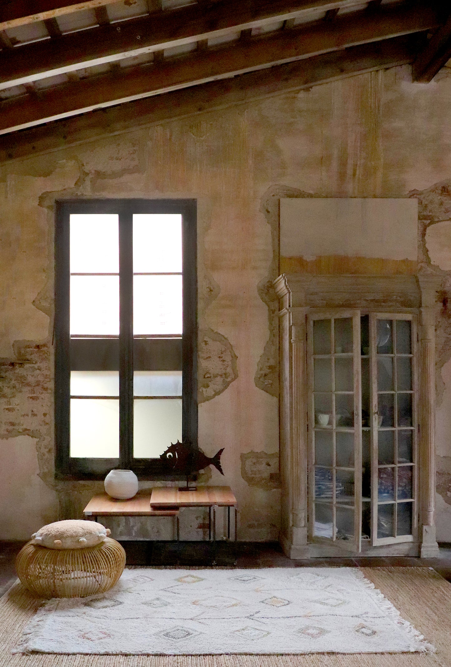 Kaarol Earth washable rug- L