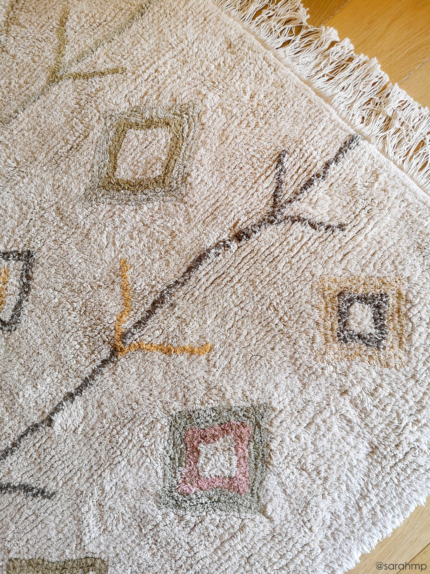 Kaarol Earth washable rug- L