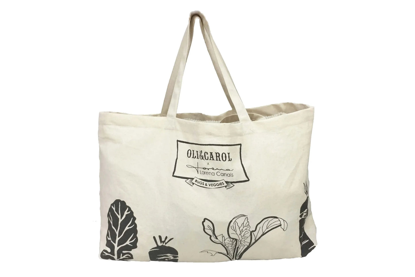 Washable play rug veggie farm