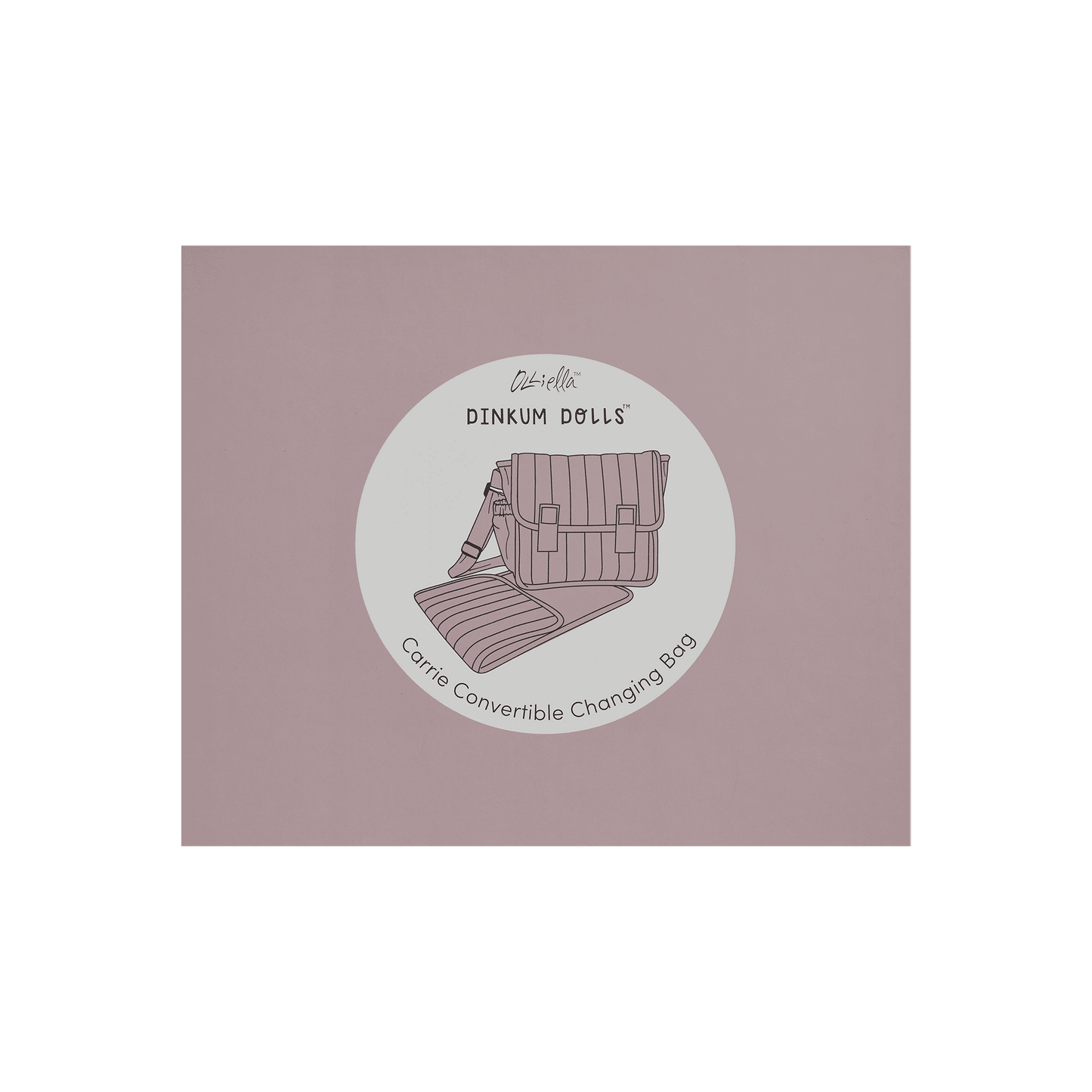 Carrie Convertible Changing Set- Lavender