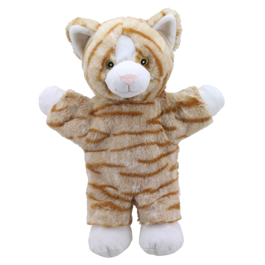 Eco friendly walking hand puppet-Ginger cat