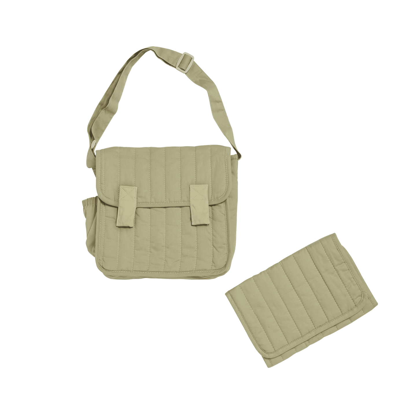 Carrie Convertible Changing Set - Sage