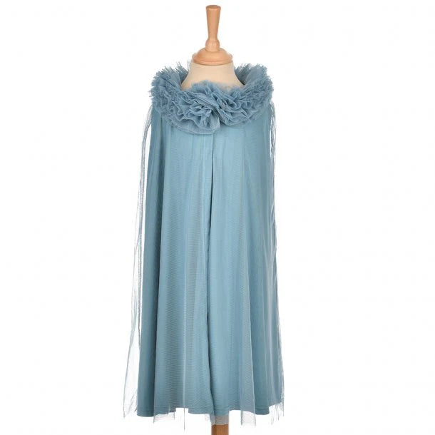Tulle cape costume for kids- Petrol
