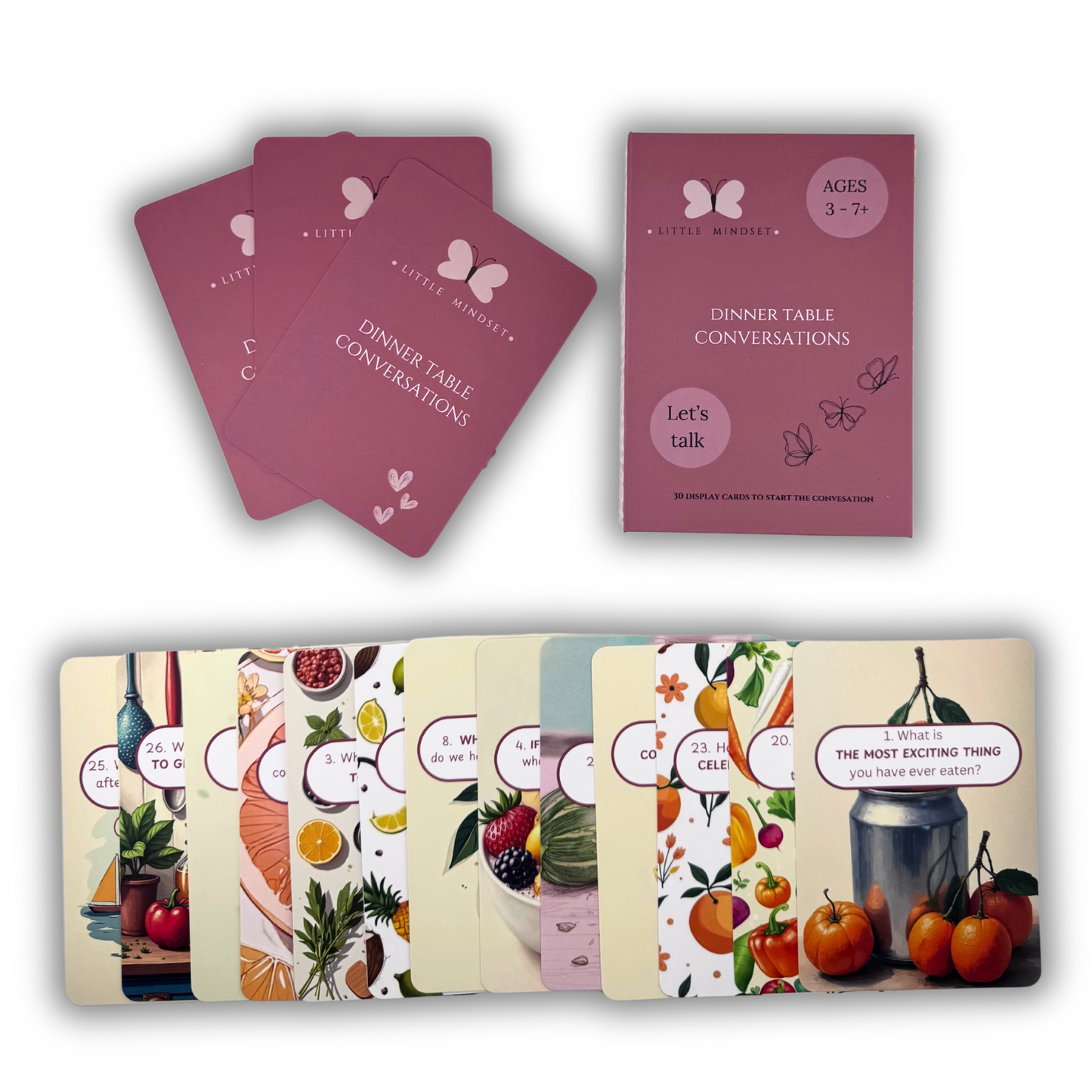 Dinner Table Conversation flashcards set