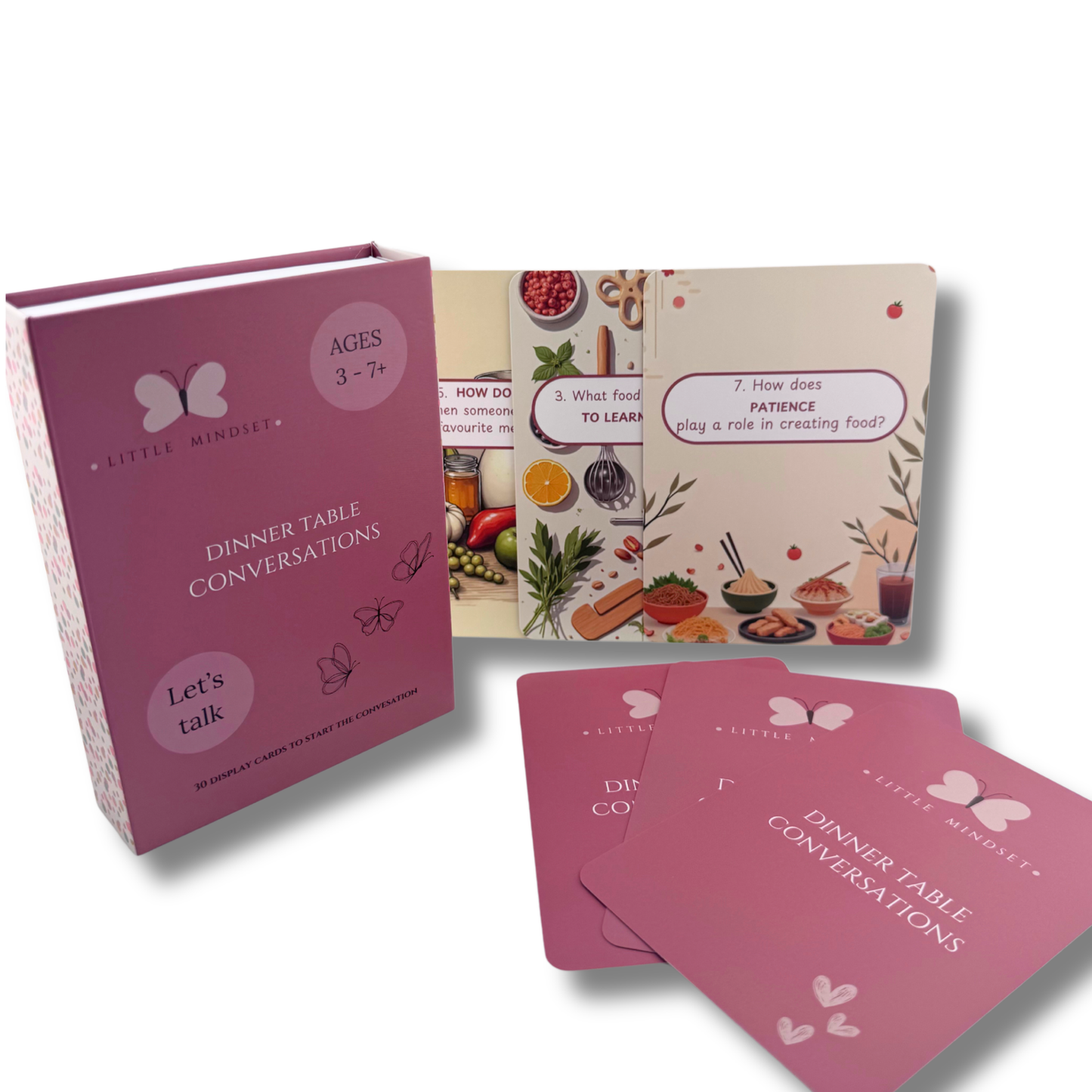 Dinner Table Conversation flashcards set