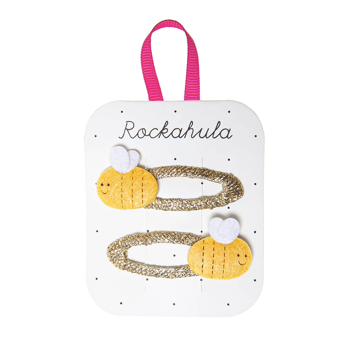 Bertie bee hairclips