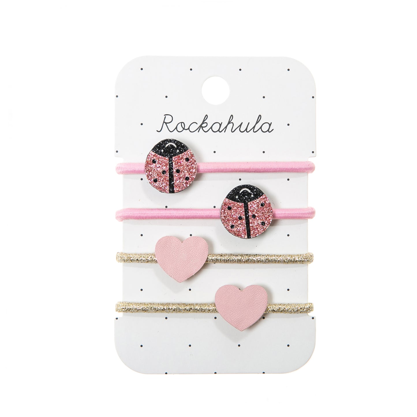 Lola ladybird glitter ponies hairbands