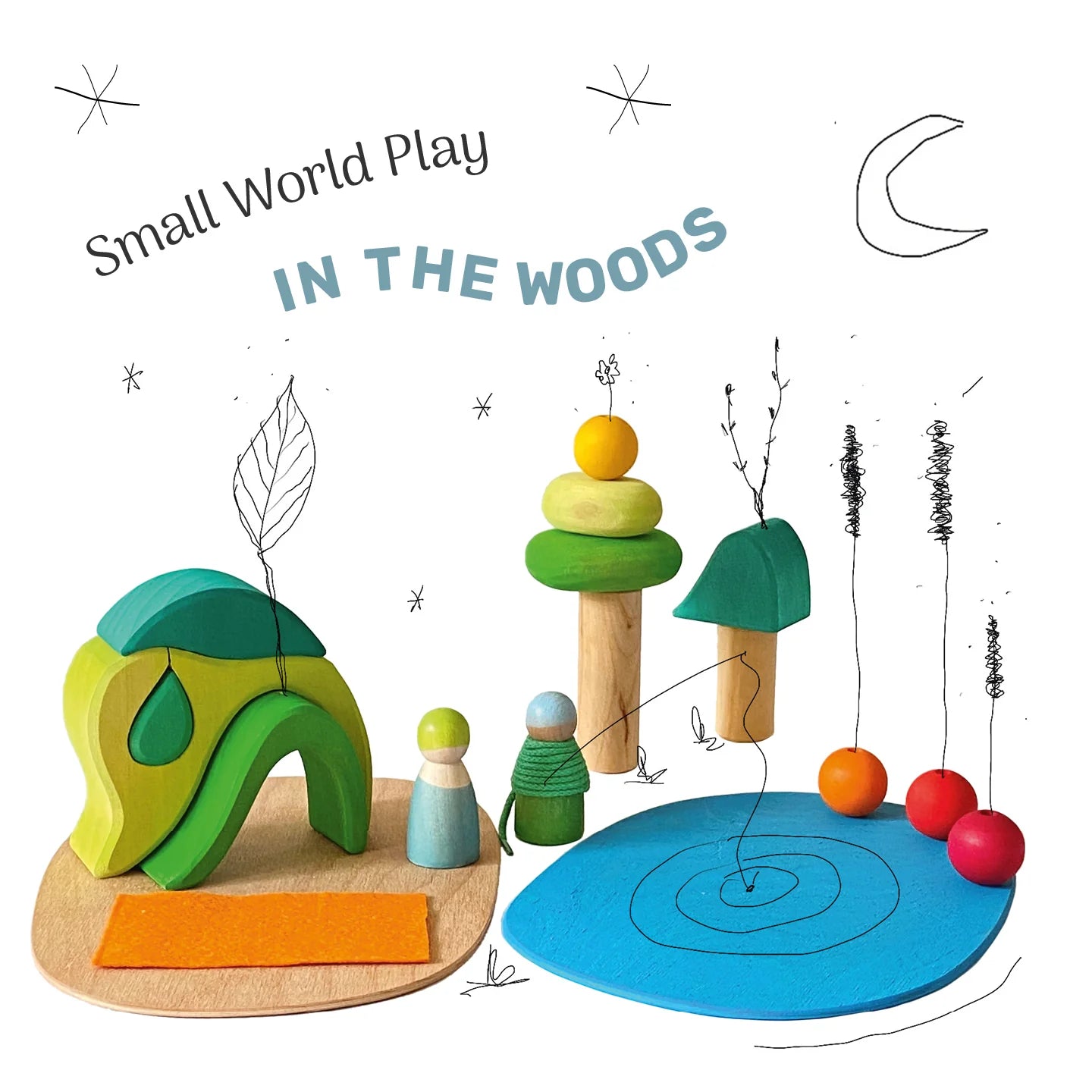 Grimm's small world play by the woods