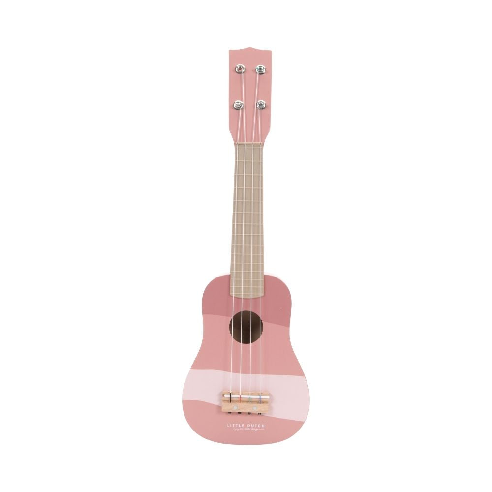 Wooden kids guitar-Pink