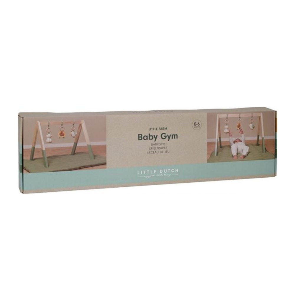 Wooden baby gym- Farm