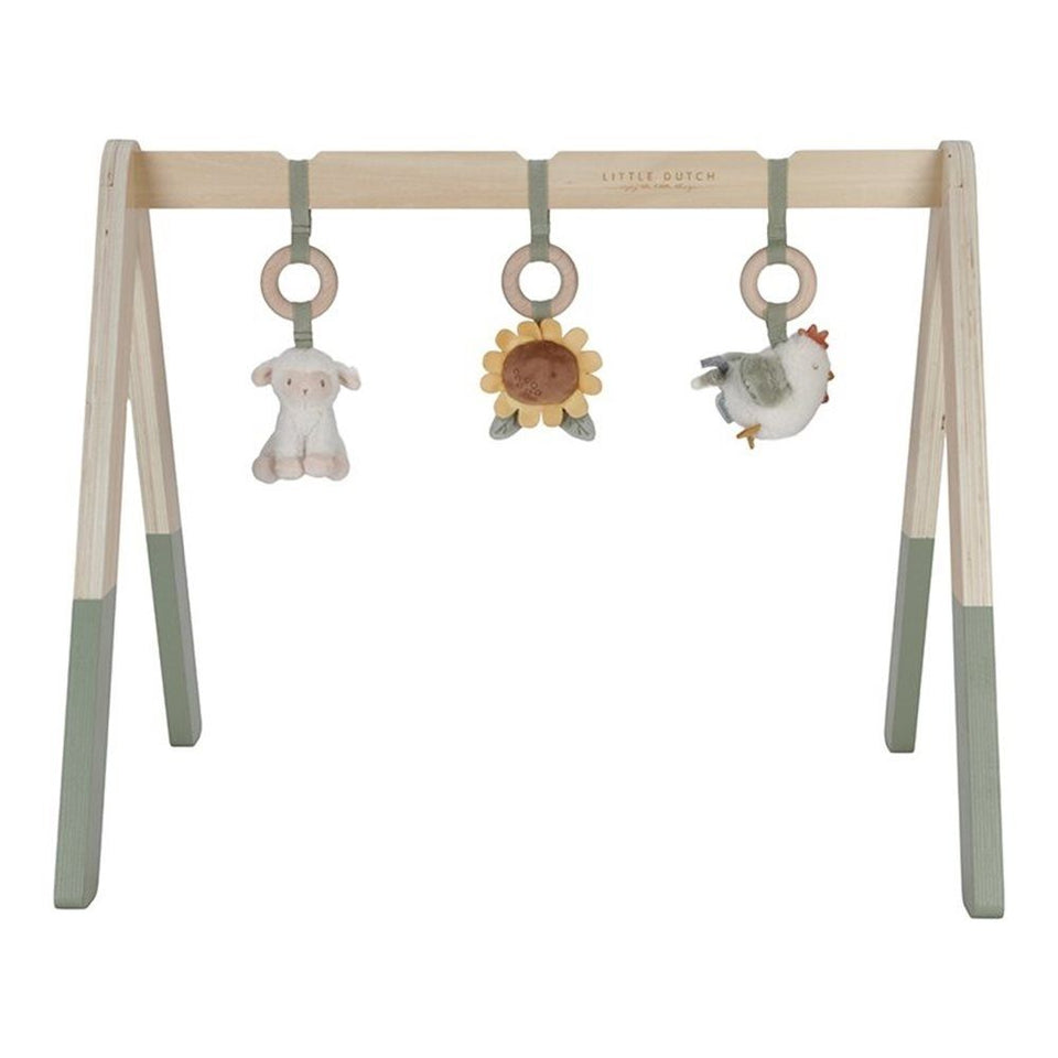 Wooden baby gym- Farm