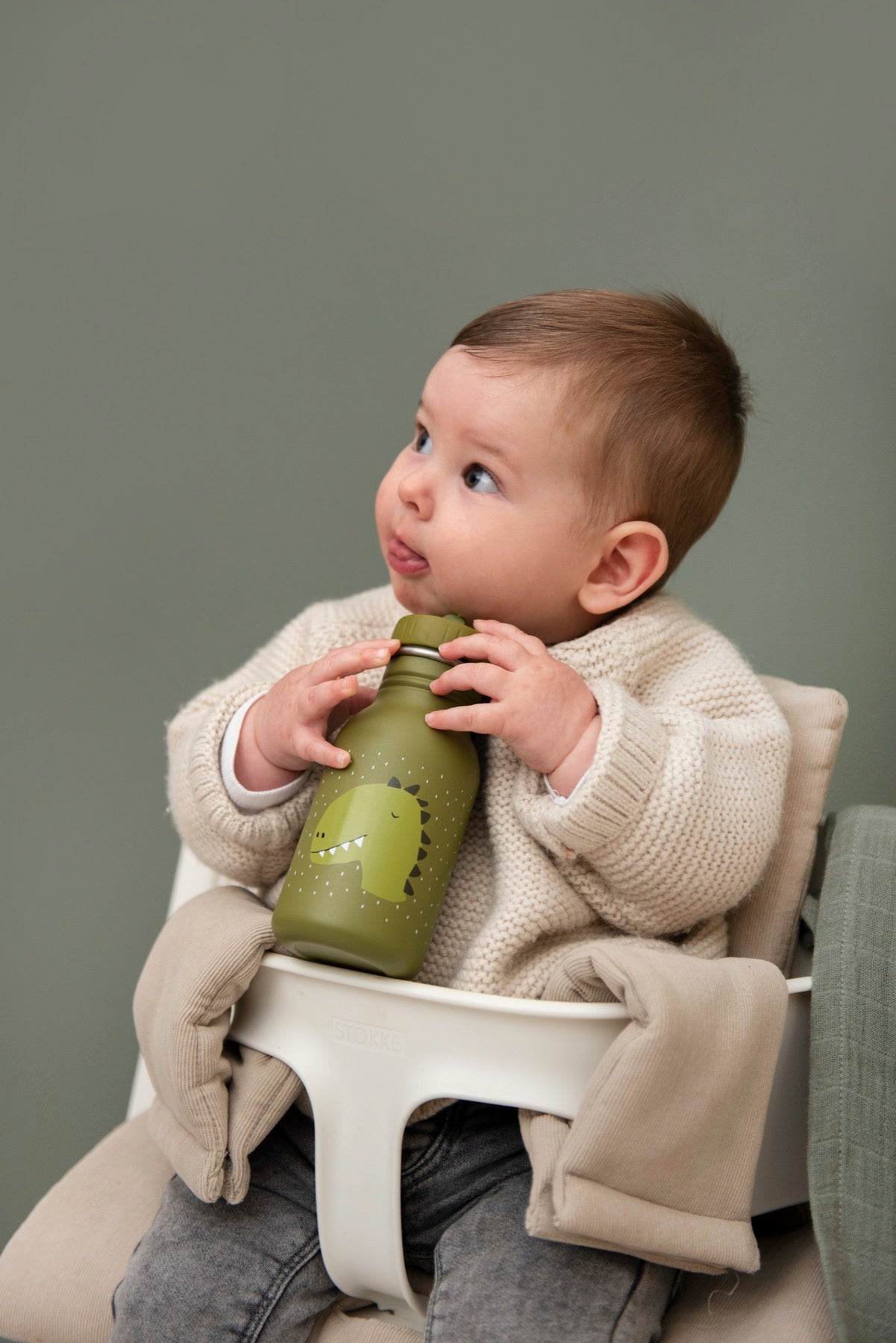 Reusable water bottle for kids- 350 ML- Mr Dino
