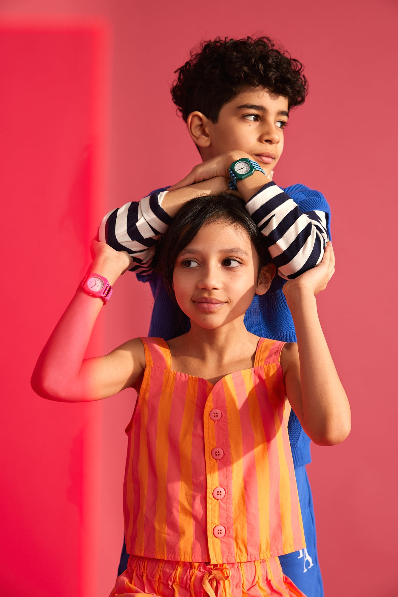 Mini Kyomo green & blue eco friendly kids watch- A Day on Earth