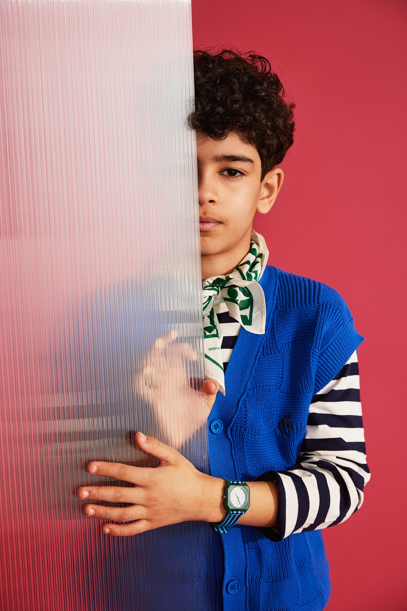 Mini Kyomo green & blue eco friendly kids watch- A Day on Earth