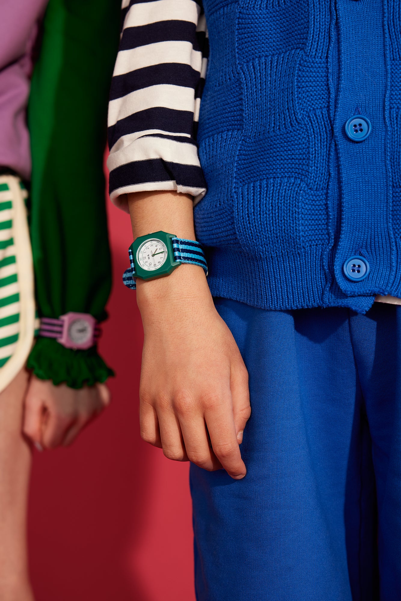 Mini Kyomo green & blue eco friendly kids watch- A Day on Earth