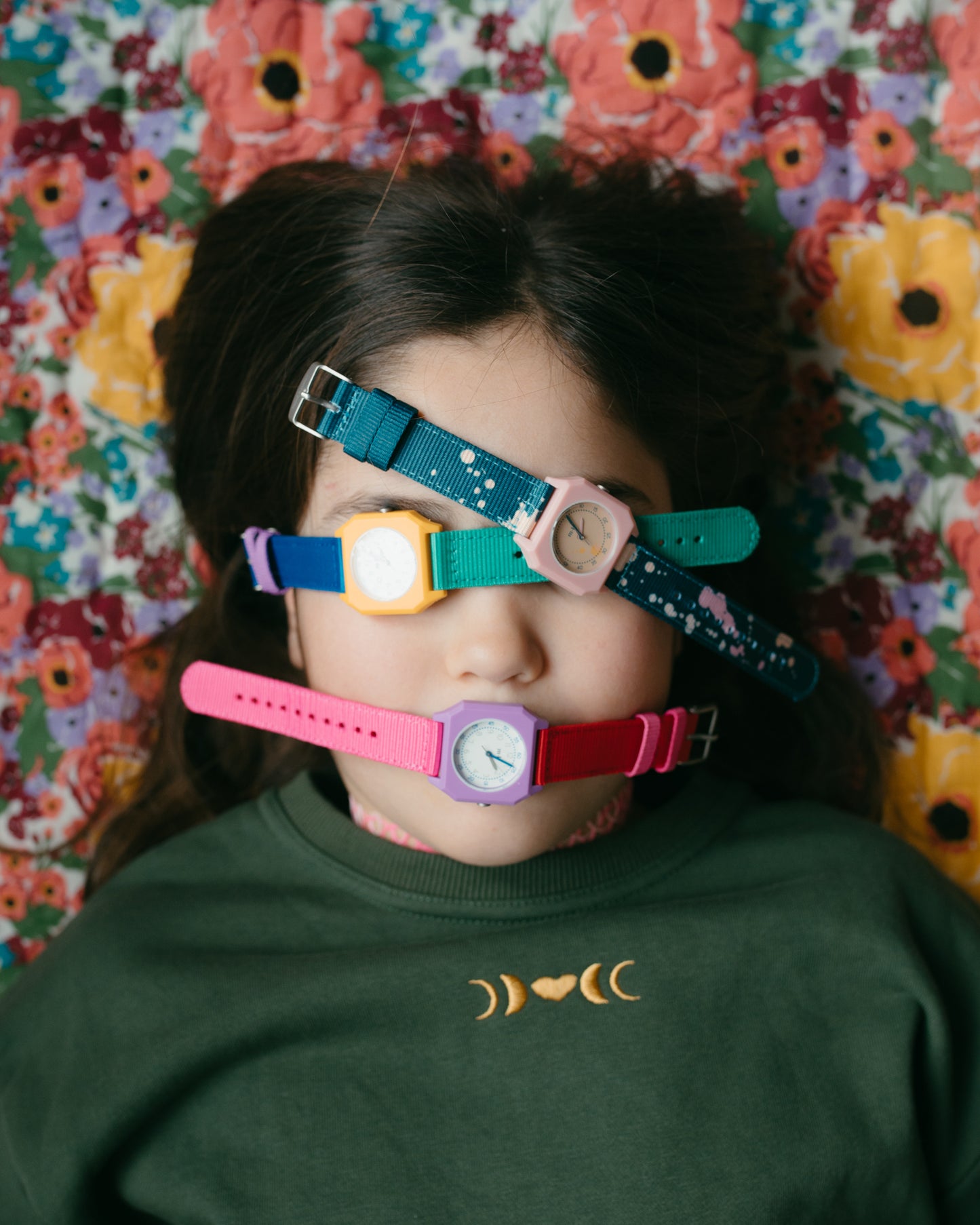 Mini Kyomo pink & purple eco-friendly kids watch- Coral Reef