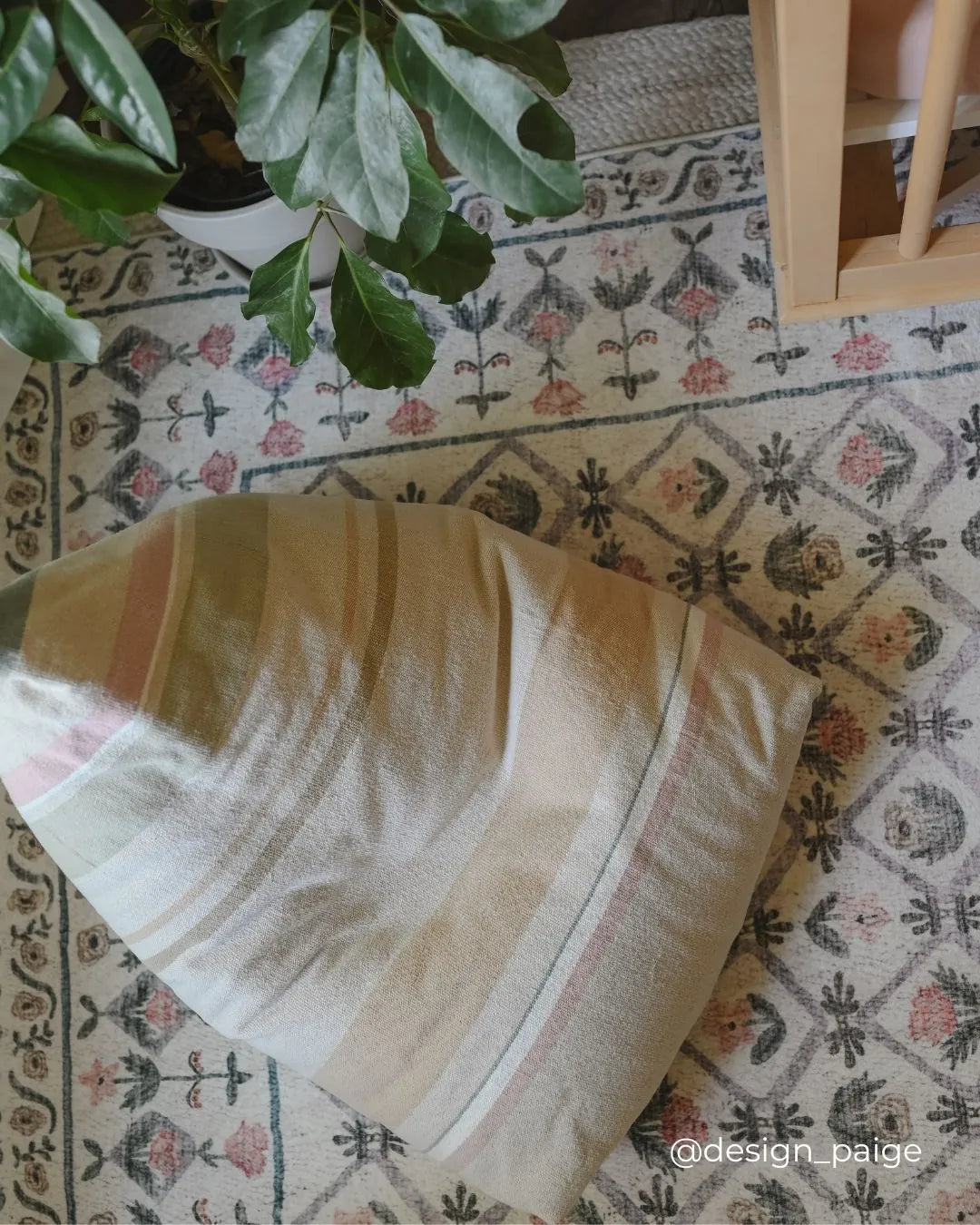 Pouf Cleo-Multi stripes