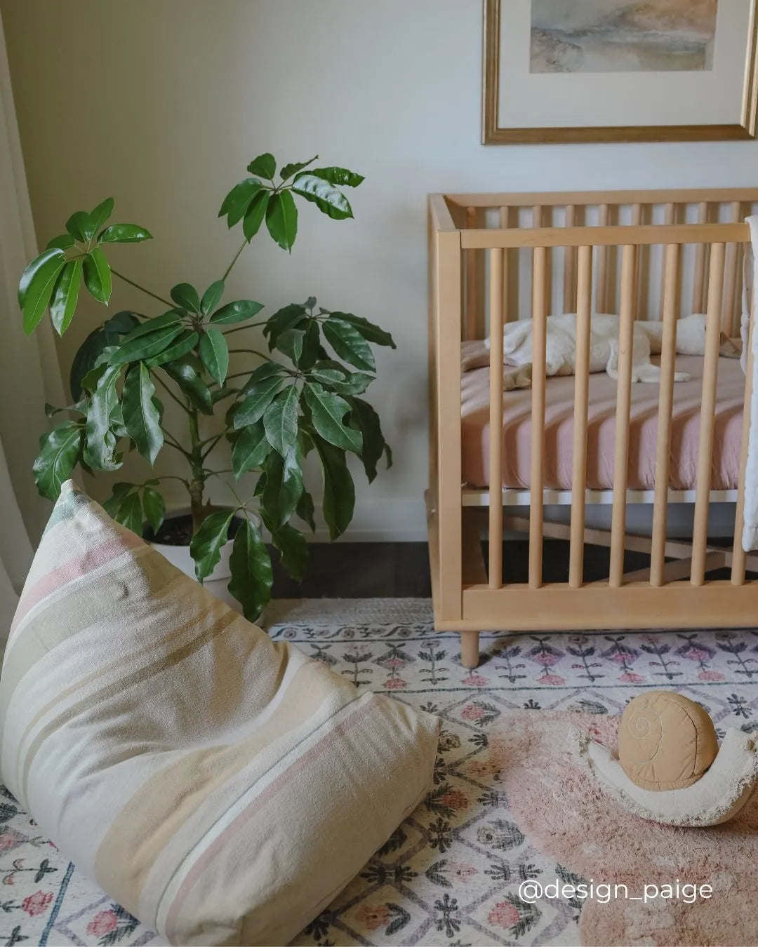 Pouf Cleo-Multi stripes