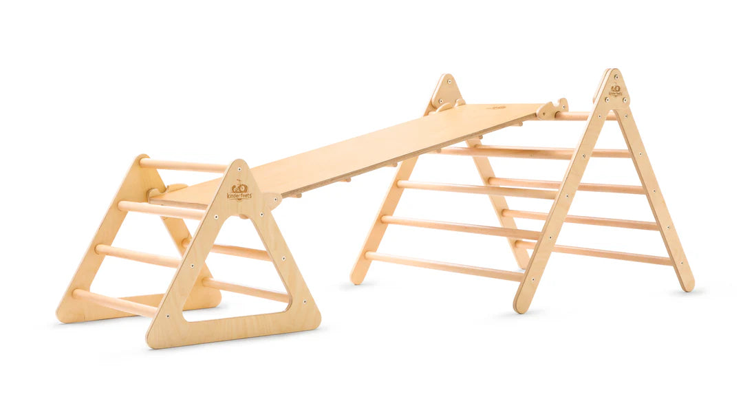 Wooden pikler climber triangle - Medium
