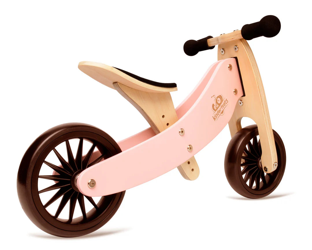 2-in-1 Tiny Tot Plus tricycle & balance bike - Rose